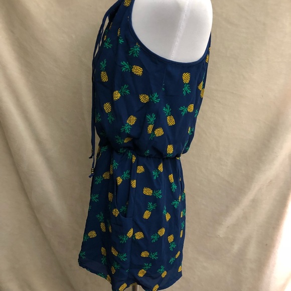 NWT As U Wish pineapple romper - Picture 2 of 8